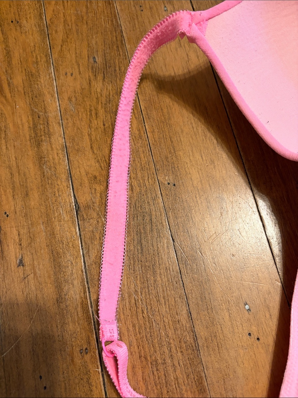 Victoria's Secret Hot Pink Lightly Padded Cotton T-Shirt Bra - Picture 11 of 12